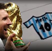 Es de Salta, dibujó una camiseta de Messi y se hizo famosa: qué tiene de especial