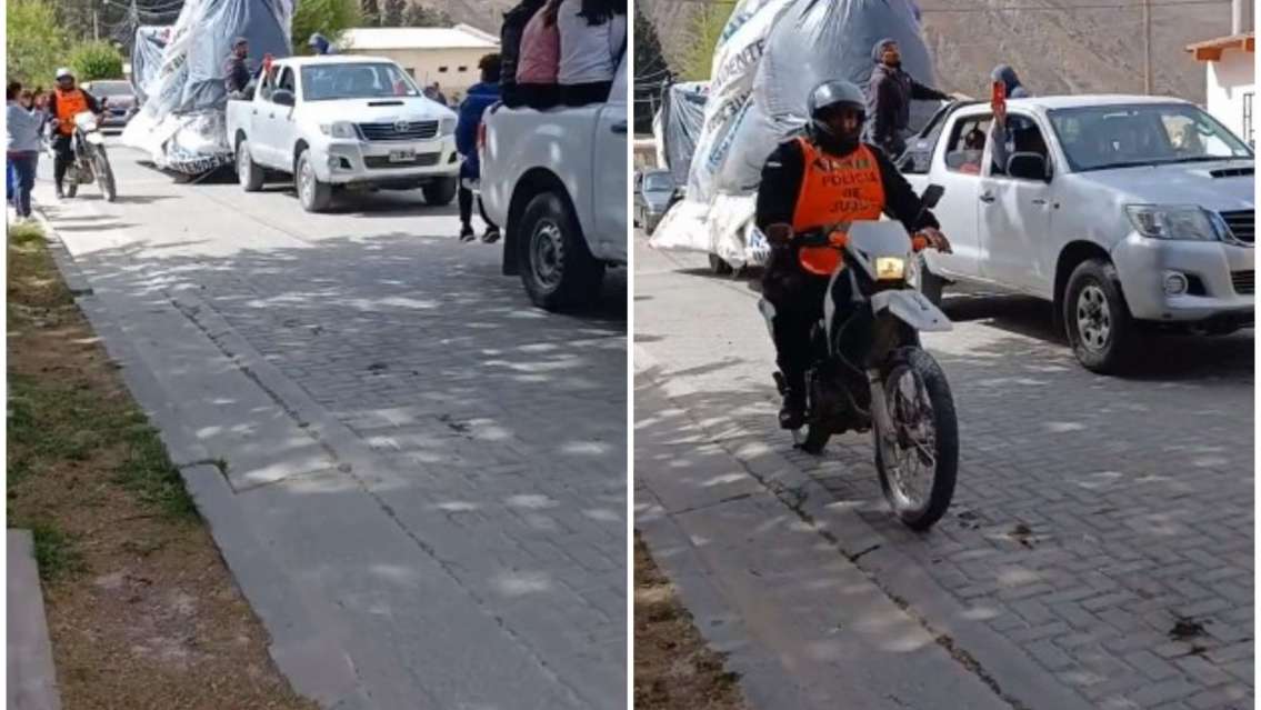 La impactante carroza que sorprendió a todos: "Es gigante"