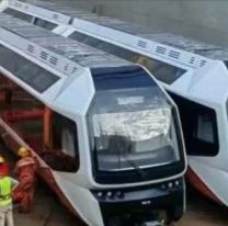 Partieron desde China a Jujuy los dos primeros trenes ligeros inteligentes del país