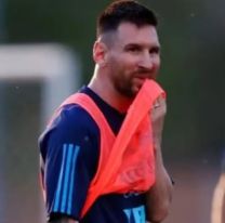 Messi es duda para el partido contra Paraguay