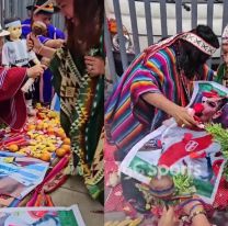 La brujería de los chamanes peruanos para que no gane Argentina: "lluvia de flores"