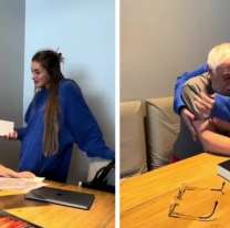 El hermoso gesto de una nieta con su abuelito fanático de Boca: "Vas a estar en Brasil"