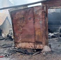 Terrible incendio en Palpalá: piden ayuda para una de las familias que perdió todo