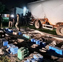 Operativo "Cemento blanco" en una ruta norteña, más de 400 kilos de droga