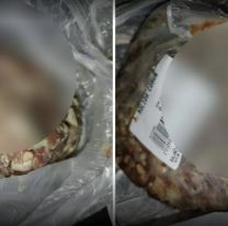 Escracharon a un conocido frigorífico por vender carne "podrida"