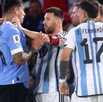 Messi estalló de bronca contra un jugador Uruguayo: "Tienen que..."
