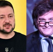 Javier Milei recibió la llamada del presidente de Ucrania, Zelensky: Hablaron más de 20 minutos