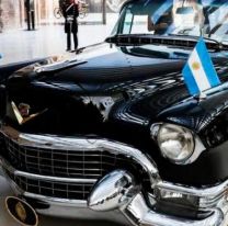 Milei podría usar el Cadillac descapotable de Perón: en la asunción como presidente