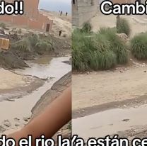 Comenzaron a cerrar el río que separa La Quiaca y Villazón: así se encuentra