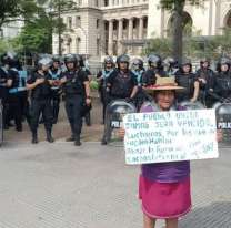 Desalojaron en Buenos Aires a integrantes del Tercer Malón de la Paz