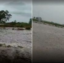 Ruta 34 totalmente inundada: varios conductores varados y con el auto inundado