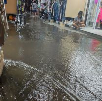 Temporal en Jujuy: Se inundó la Feria de Perico