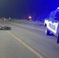 Murió un adolescente de 19 años en un choque de motos 