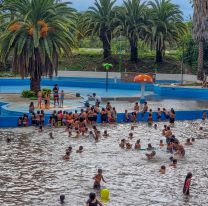 Vergüenza en Perico: Ficoseco inauguró una pileta con "aguas marrones"