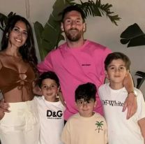 El dulce festejo de Año Nuevo de Lionel Messi y el posteo junto a su familia