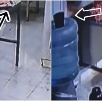 Apareció el fantasma de un nene en una carnicería: Impactante video 