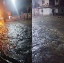 Terrible temporal en Jujuy: Desbordó un canal y hay autos volcados