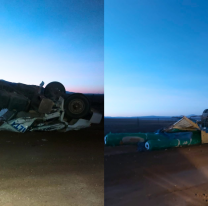 Terrible vuelco de un camión en la Puna: el chófer perdió la vida