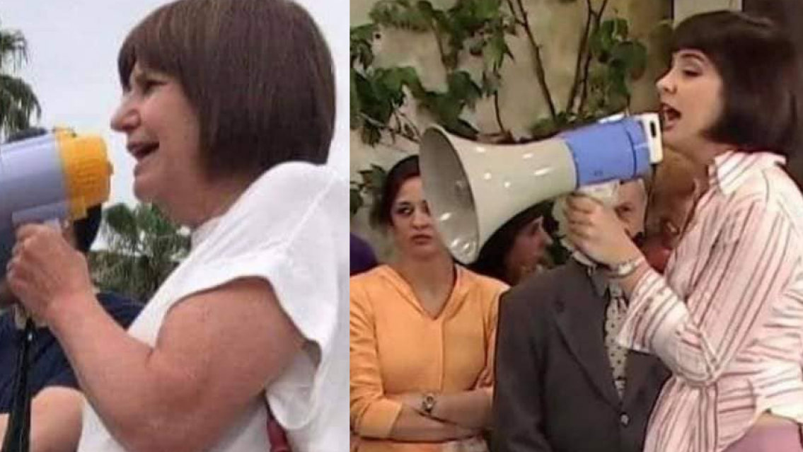 ¡Estás igual! Es viral la comparación entre Patricia Bullrich y María Elena Fuseneco