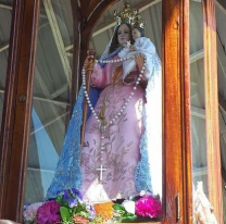 Conmovedora oración a la Virgencinta de Río Blanco y Paypaya