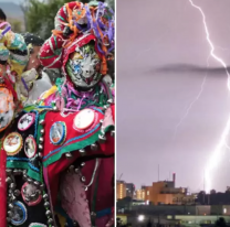 Lunes de Carnaval con alerta por tormentas en Jujuy 