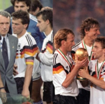 Murió el alemán que hizo llorar a Maradona y toda Argentina en el Mundial 1990