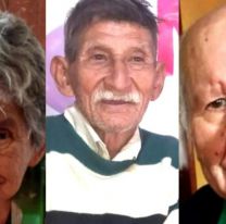 María, Gabriel y Luis son los 3 abuelos desaparecidos en Jujuy: Sus familias no dan más