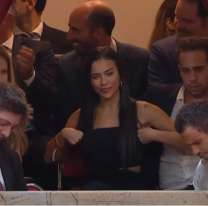 Quién es Candelaria Figueroa, "la morocha" que se volvió viral en las redes durante el discurso de Milei