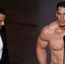El actor John Cena subió sin ropa al escenario en la gala de los premios Oscars