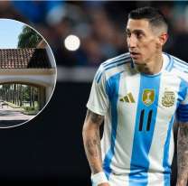 Amenazaron a la familia de Ángel Di María: le dejaron este cartel en su casa