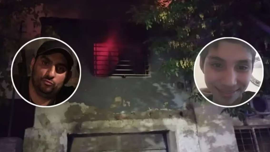Discutió con su hijo, lo encerró e incendió la casa: Lo vio morir como si nada