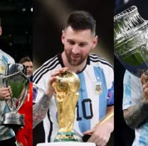Jujuy recibirá las 3 copas que ganó Messi con la "Scaloneta": ¿Cuándo y dónde verlas?