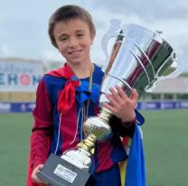 Quién es Pedro Juárez, "El Messi salteño" que la rompe con su talento en el Barcelona