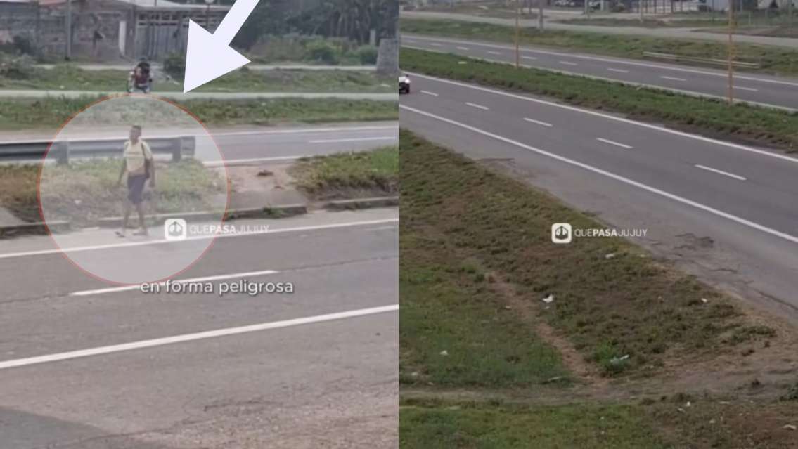 No usan las pasarelas: crece la preocupación por la ruta 66 