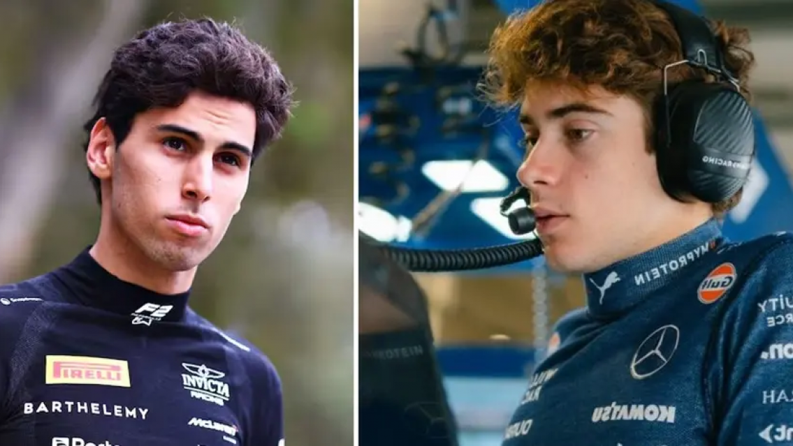 ¡Sonamos! Franco Colapinto tiene competencia y es un "pibe" brasilero