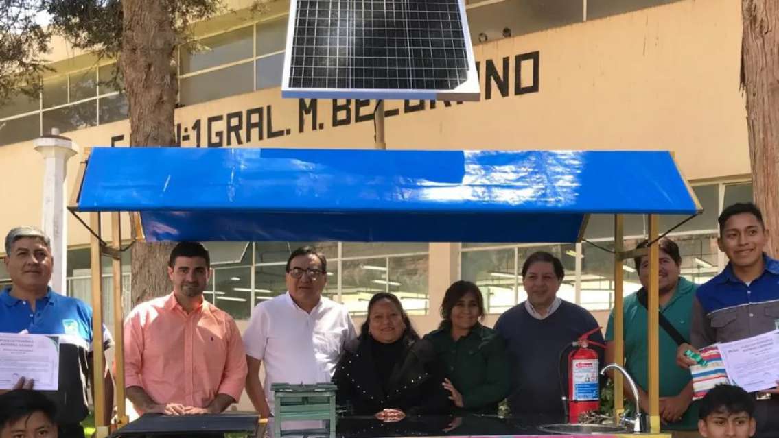 Maimará presentó el primer carro gastronómico solar de la Quebrada