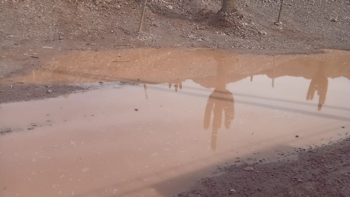 "Parece un río pero es una calle de Tilcara", vecinos indignados