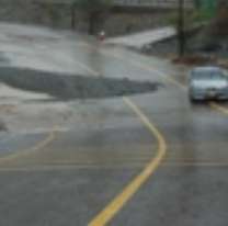 Las lluvias provocaron cortes en las rutas provinciales 73 y 13, en el norte de la provincia