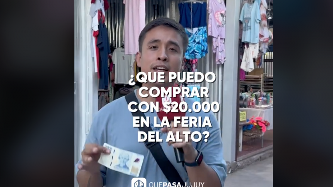 Una banda de cosas: qué podés comprar con $20.000 en la Feria del Alto