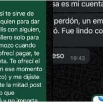 Salió a cenar con un chico y al día siguiente recibió un mensaje que la indignó