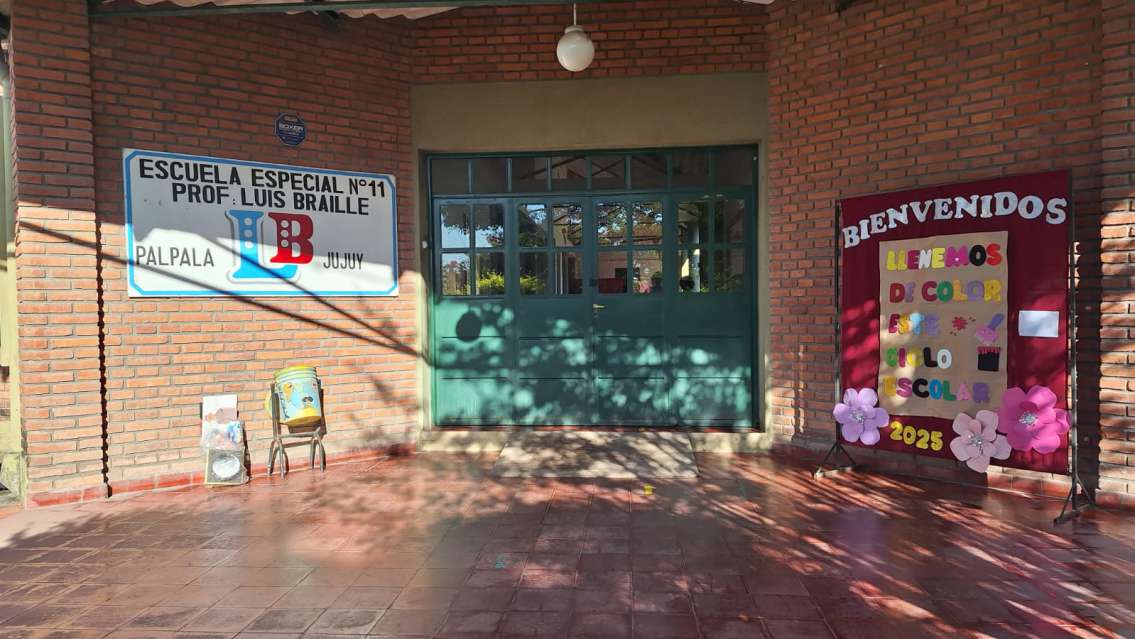 Educación inclusiva: conocimos la Escuela "Prof. Luis Braille"