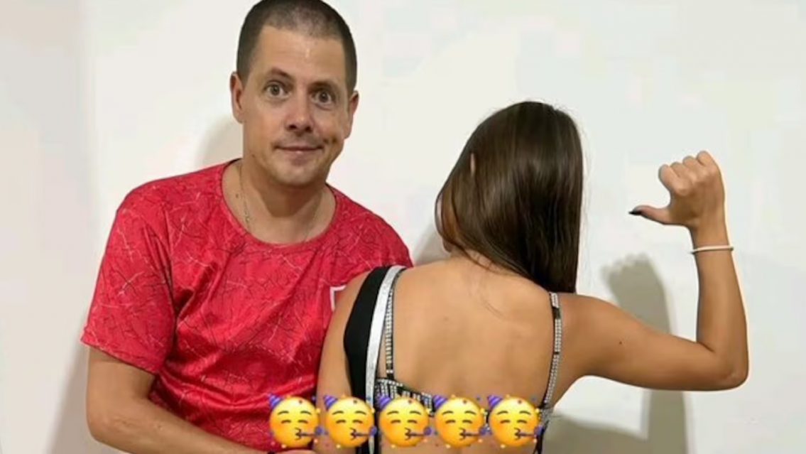 Desubicadísimo: famoso árbitro de fútbol y su hija en el "UPD"
