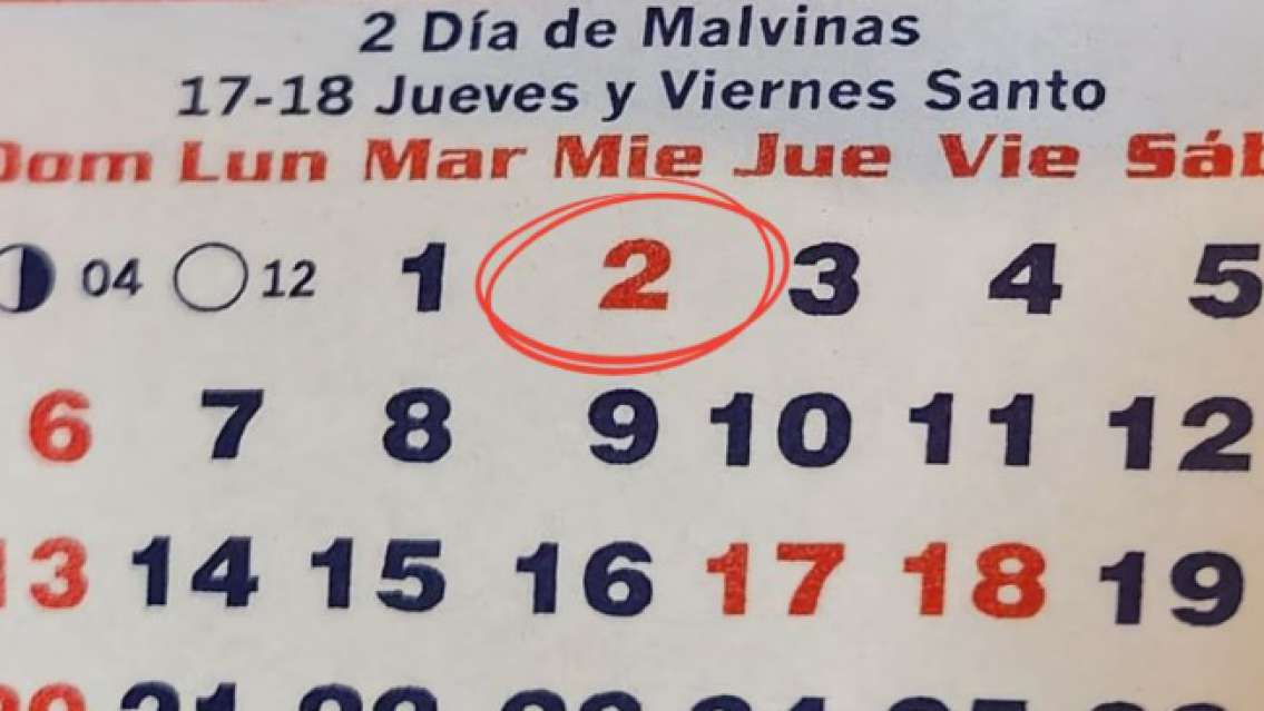 Se definió si el feriado del 2 de abril será finde largo o miércoles no laborable
