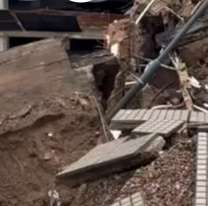 Destrozos en Santa Fe y Córdoba por el brutal temporal: granizo, cortes de luz y derrumbes