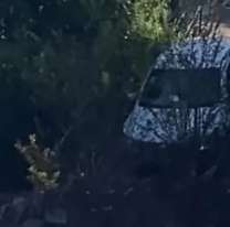 Jujeña muy machada bajó por las escaleras de Alto Gorriti en su auto