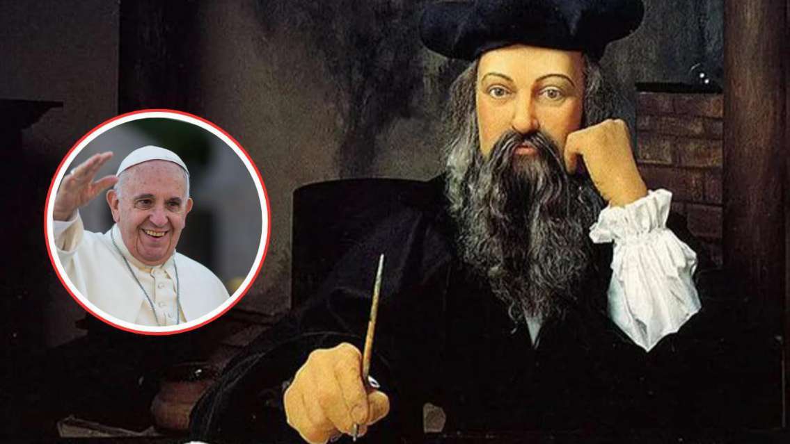 La terrible profecía de Nostradamus que se cumplió sobre el Papa Francisco
