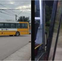 Jujeños denuncian que viajaron en un colectivo de la empresa Santa Ana con la puerta colgando