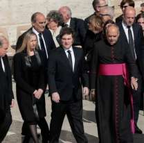 Javier y Karina Milei participaron de la homilía en el funeral del papa Francisco 