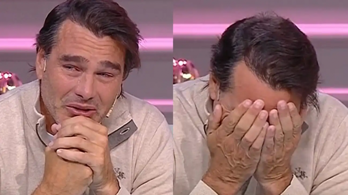 Llanto desconsolado de Hernán Drago en la tele, qué le pasó