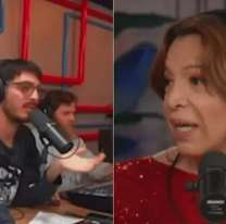 Lizy Tagliani maltrató a un productor de Olga en vivo: "¿Dónde mier...?"